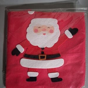 Festive Santa Claus Napkins